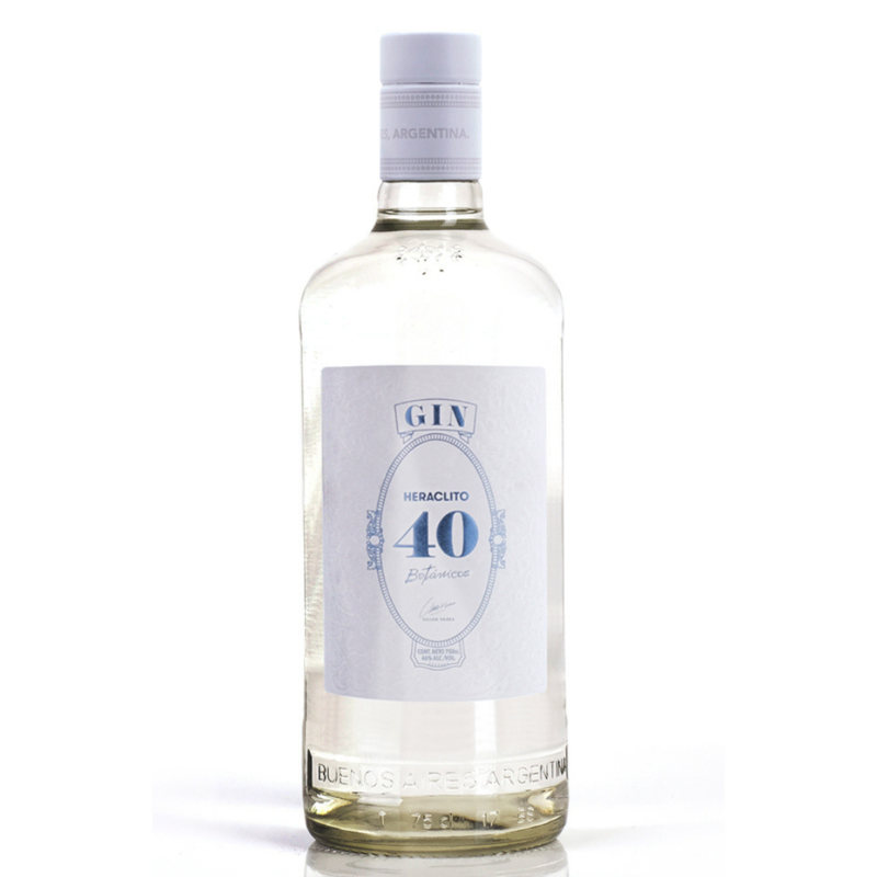 Heraclito Gin, 40 Botánicos