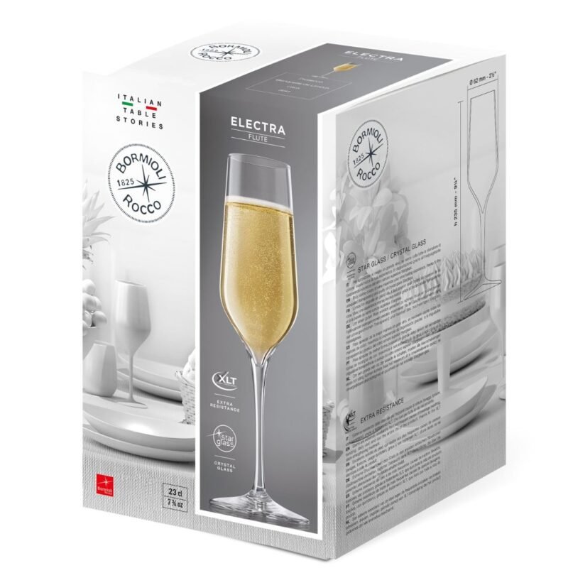 Set, 6 Copas Champagne, Cristal