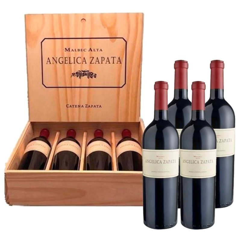 Angelica Zapata, Malbec, Estuche x 4 unidades