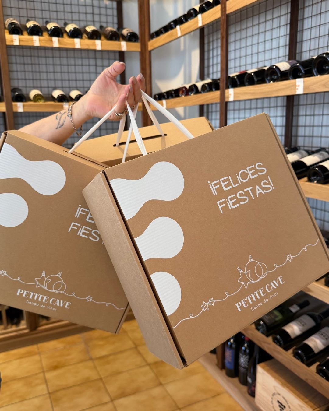 Caja Bolsa Felices Fiestas