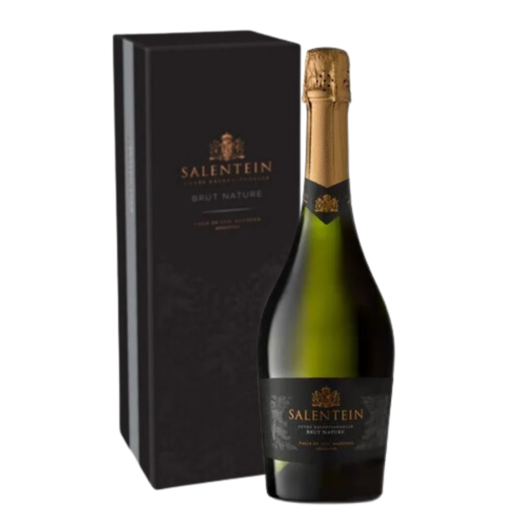 Estuche Salentein, Espumante Brut Nature