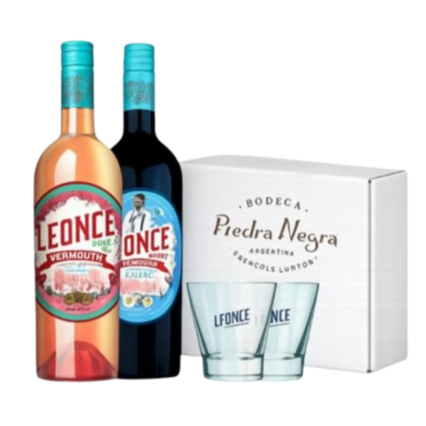 Box VERMOUTH LEONCE + Vasos