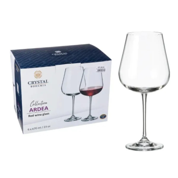 Copa de Cristal Bohemia x 6